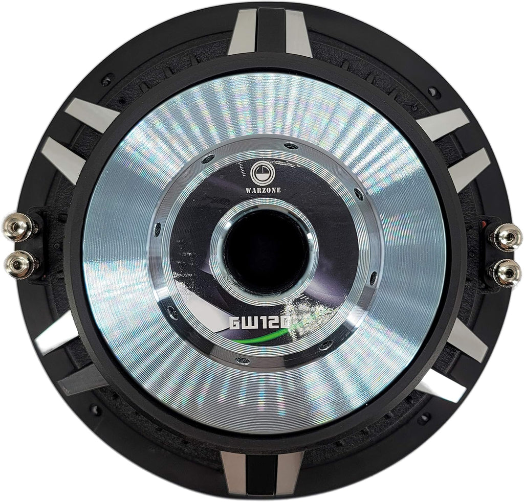 Pair of 12 Inch 6000 Watt Car Audio Subwoofer 4 Ohm DVC E340