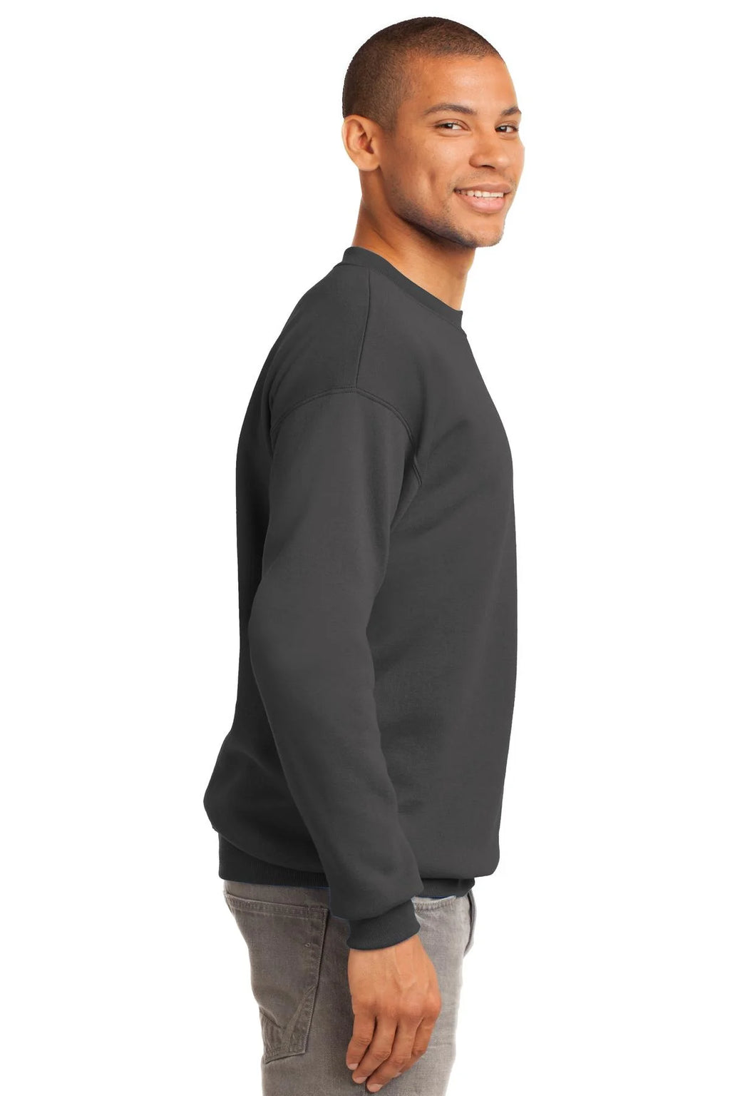 Charcoal Fleece Crewneck Sweatshirt P298793