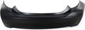Rear Bumper Cover for Toyota Prius C 2012-2016 Primed P58419