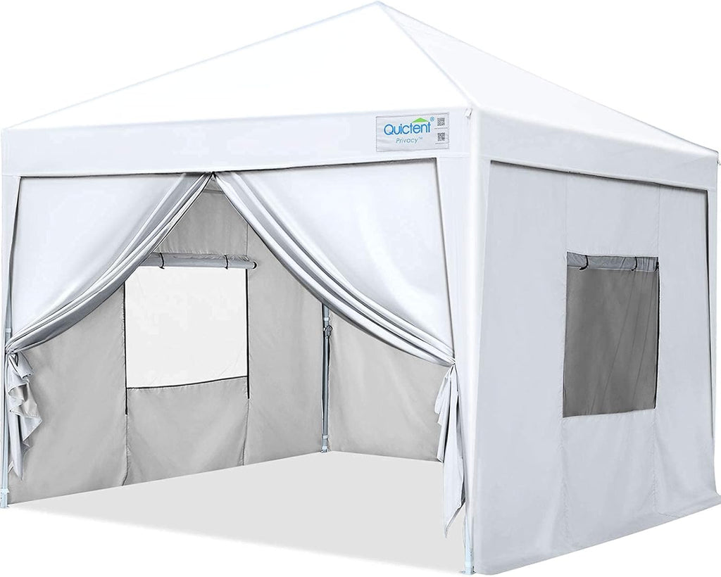 10x10 Pop up Canopy Tent with Sidewalls Waterproof P47148