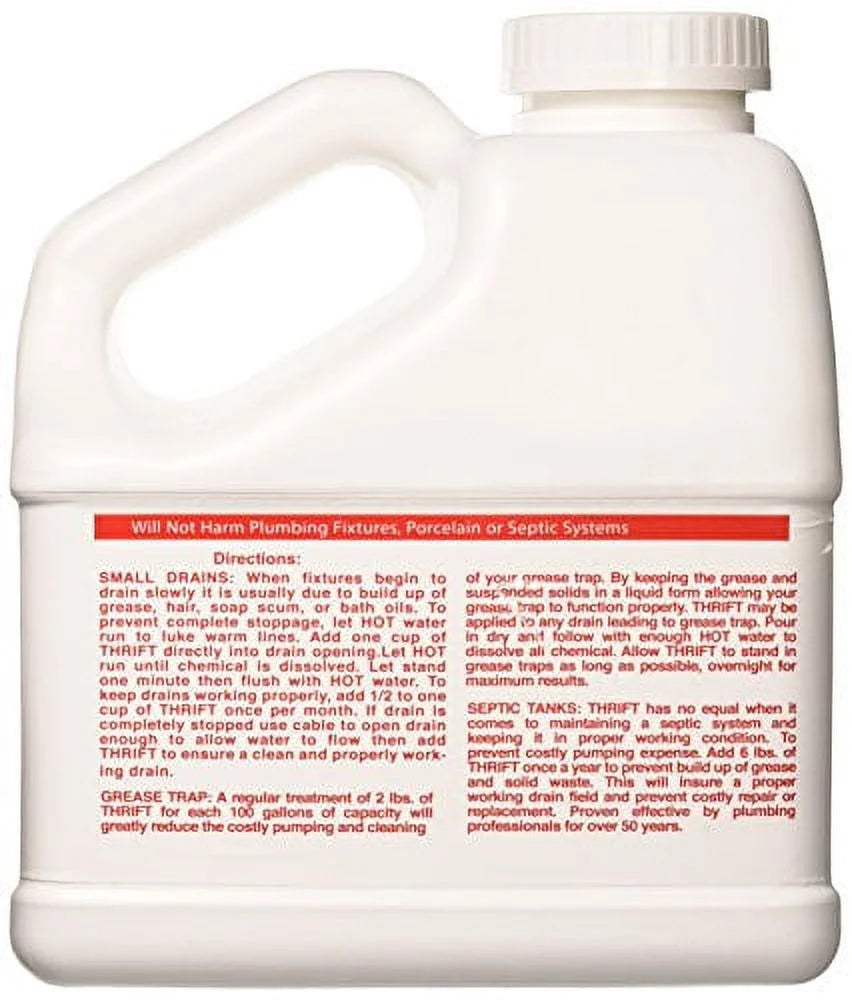 6 lb. Alkaline Based Granular Drain Cleaner G97236