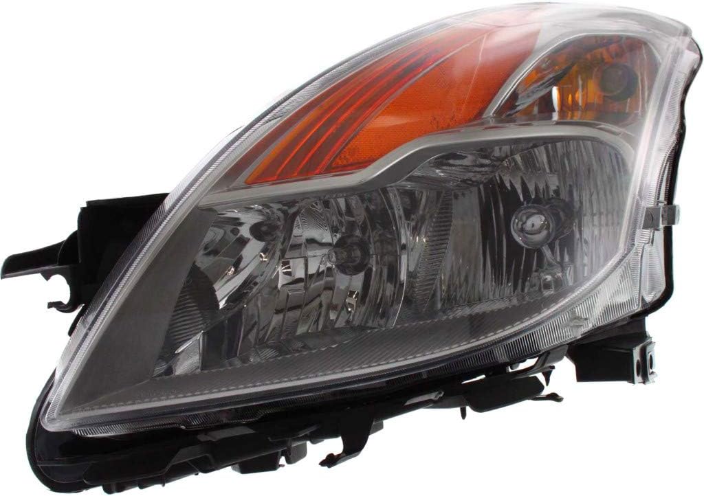 Passenger Side Halogen Headlight for Nissan Altima 2008 2009 Coupe X298