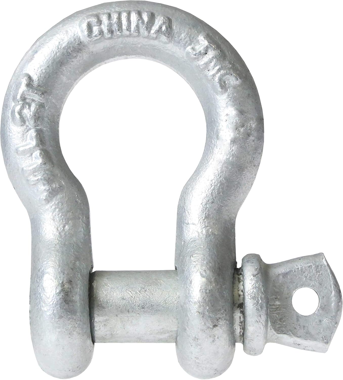 Galvanized Screw Pin Anchor Shackle, 13.5 Ton Capacity, Pack of 2 U816