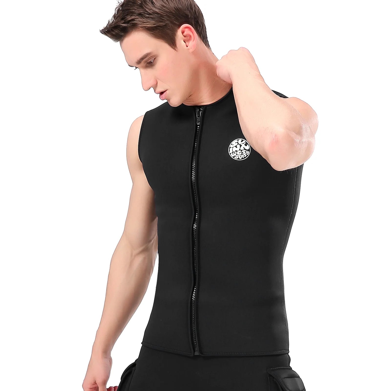 Sleeveless Neoprene Wetsuit Vest B538