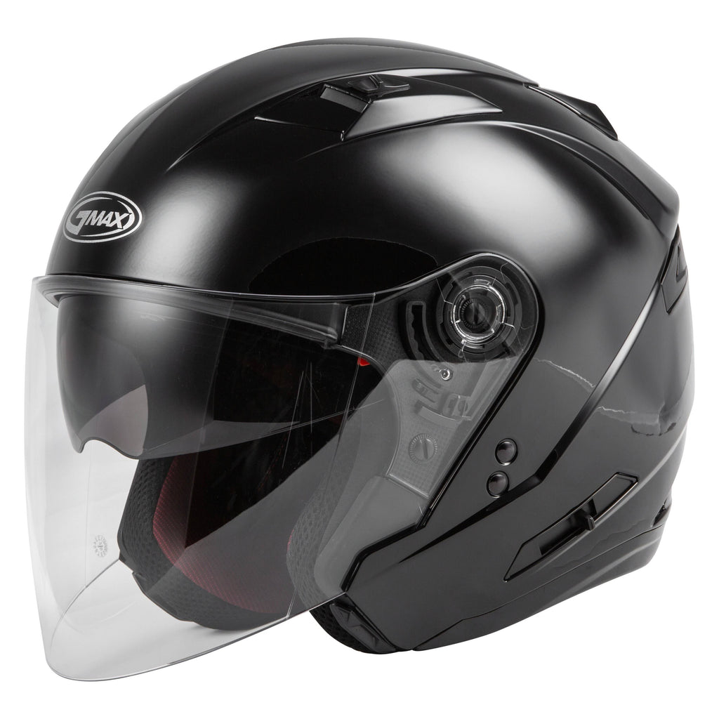 Medium Black Open Face Helmet M485