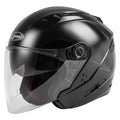 Medium Black Open Face Helmet M485