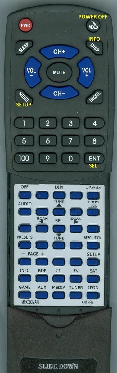 Replacement Remote J633659