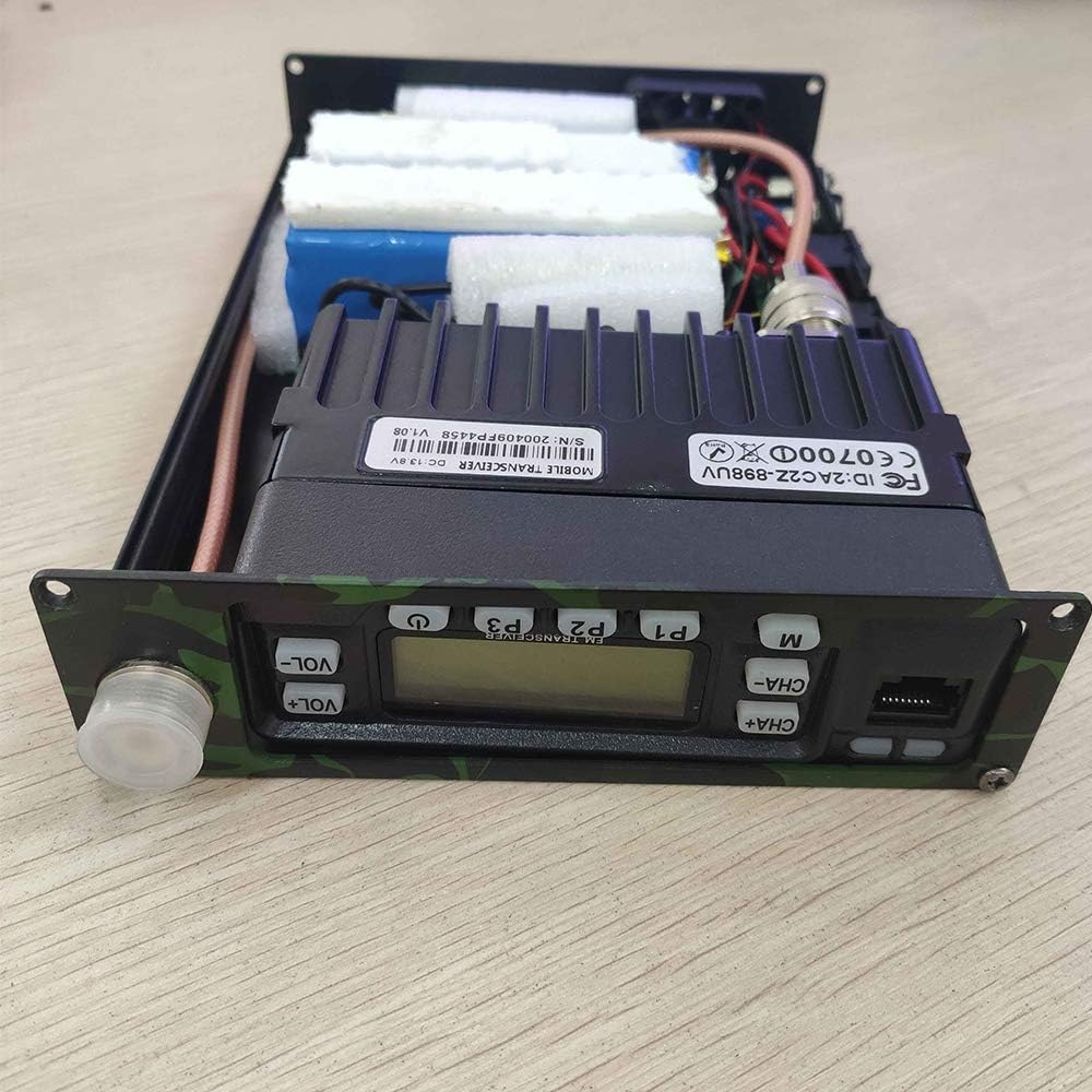 Dual Band VHF UHF Portable Ham Amateur Radio with Programming Cable O153875