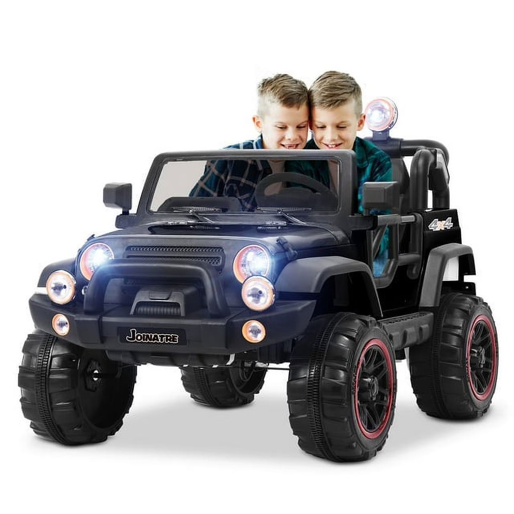 Black 24V 2 Seater Kids Ride On Truck with Remote Control G6554