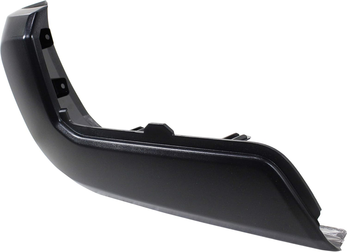 Black Driver Side Rear Bumper End Cap Pack of 2 T6919