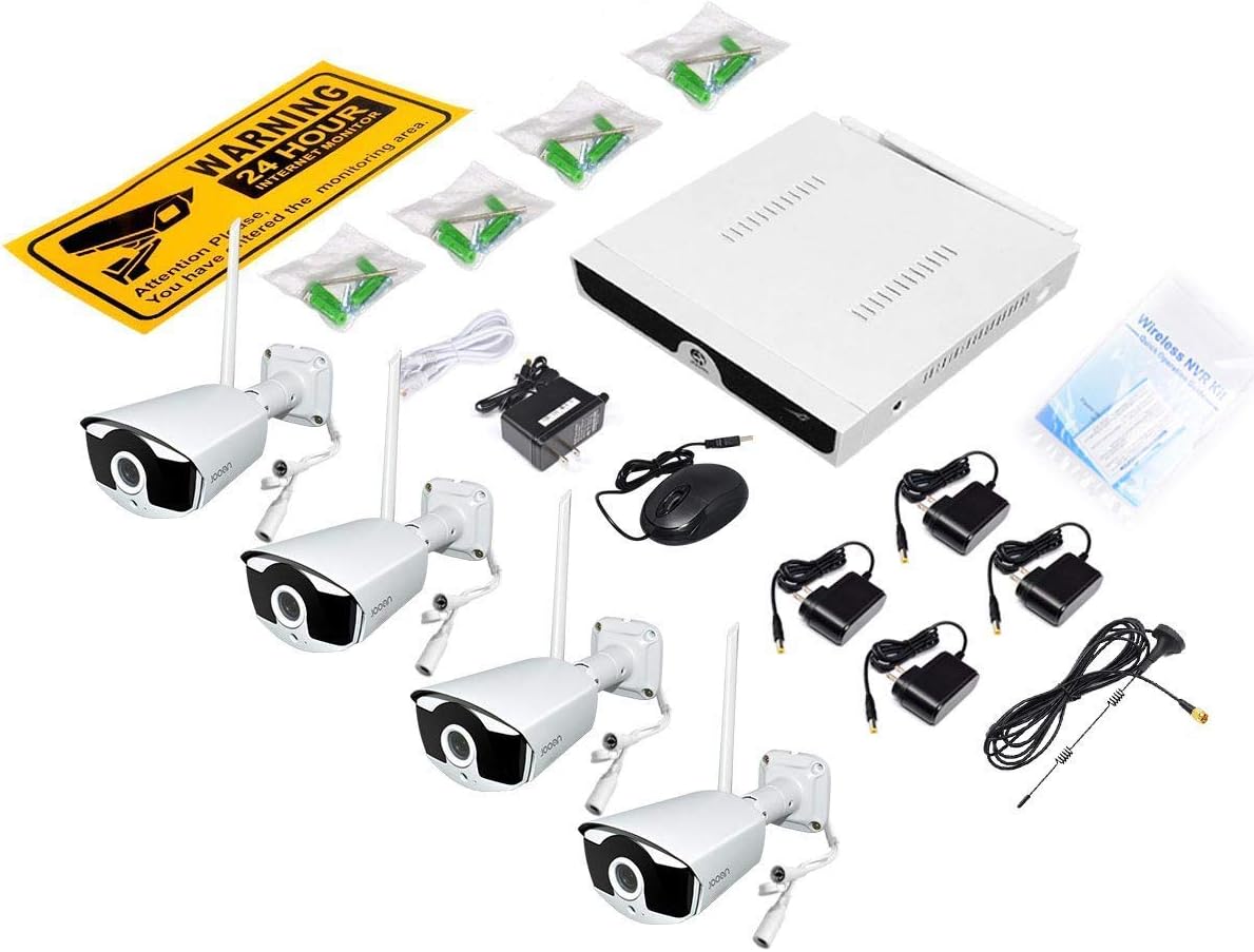 3MP Wireless Security Camera System with Audio B387968