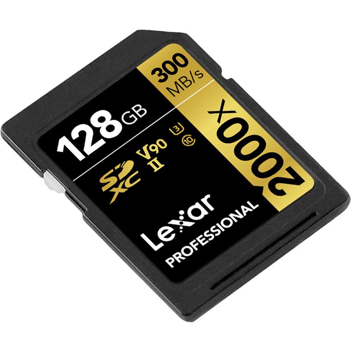 128GB UHS-II SDXC Memory Card (2-Pack) Y89412