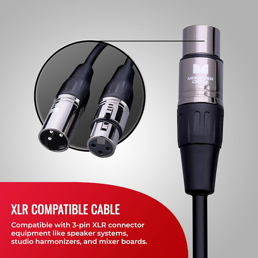 5 ft Silver Contact XLR Microphone Cable Pack of 2 C131234