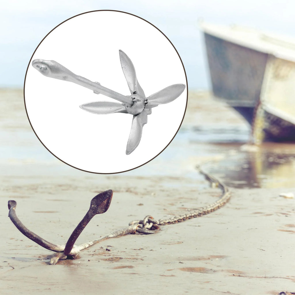 Folding Anchor Grapnel Carbon Steel 4KG D38123