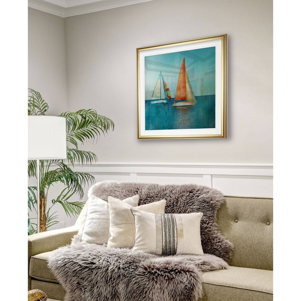 Framed Giclee Print 34x34 T432