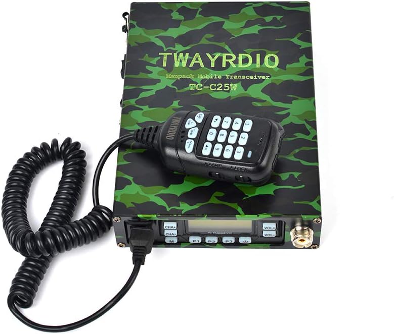 Dual Band VHF UHF Portable Ham Amateur Radio with Programming Cable O153875