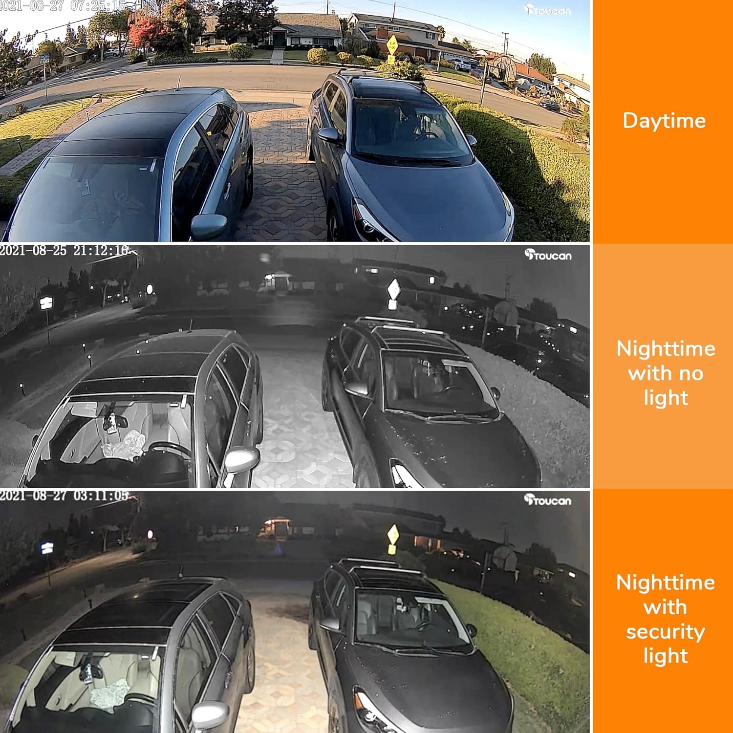 3 Pack 1080P Wireless Security Camera L761010