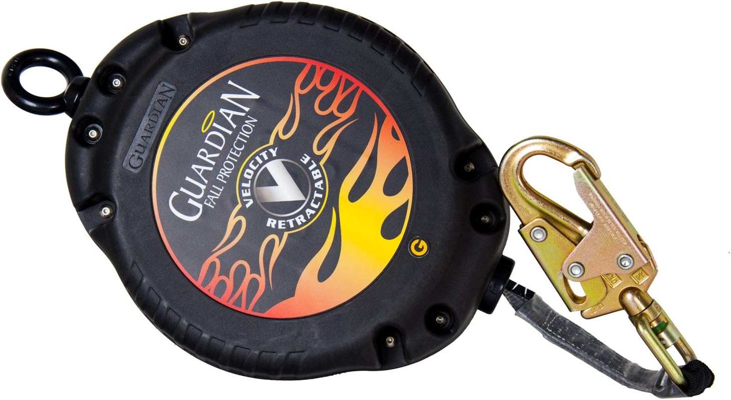 16 ft. Self Retracting Lifeline with Carabiner & Connector N2673