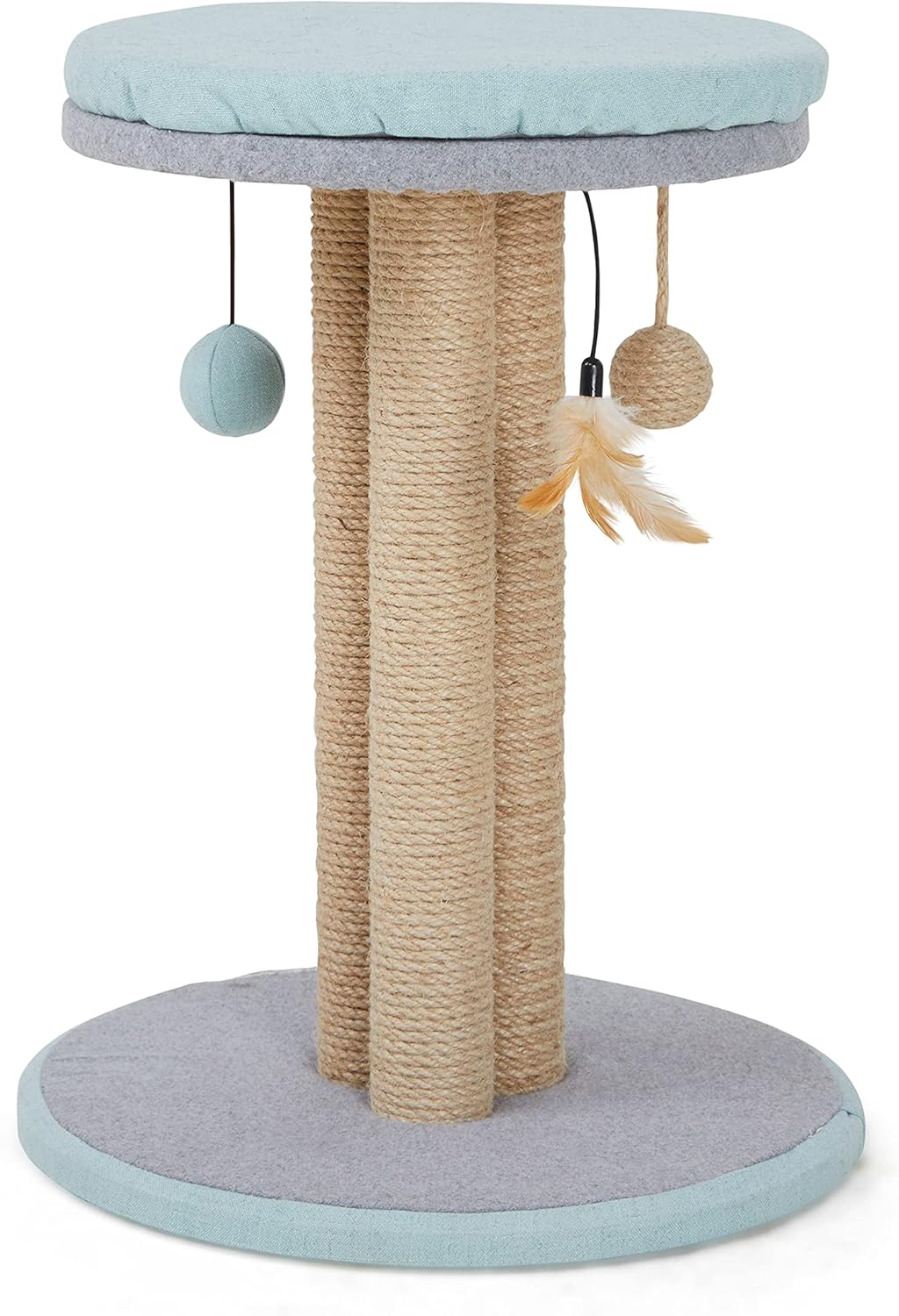 Cat Scratcher with 3-Sided Play Post, 20.5 H, 15.75 in N2334