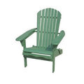 Sea Green Solid Wood Folding Adirondack Chair K520