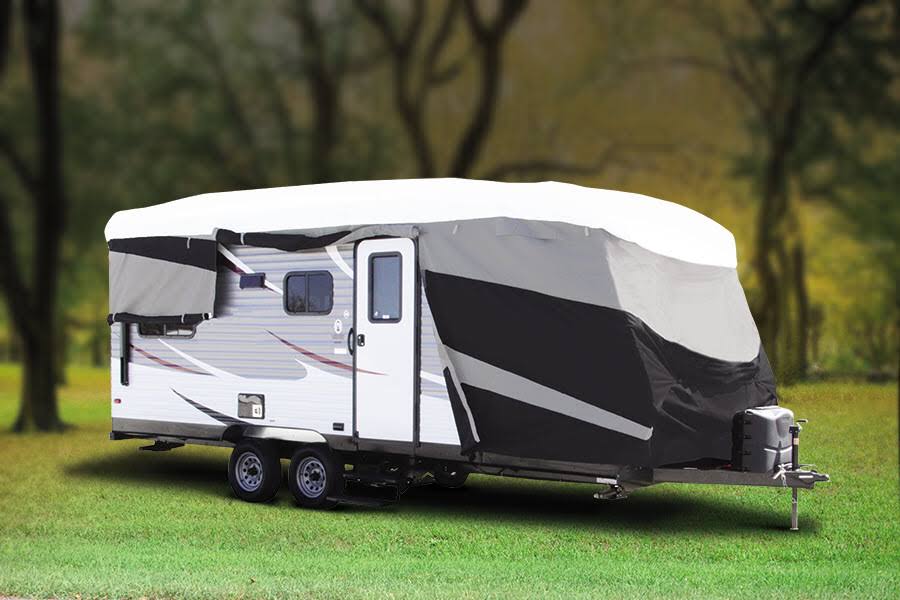 Black Travel Trailer Cover J62101