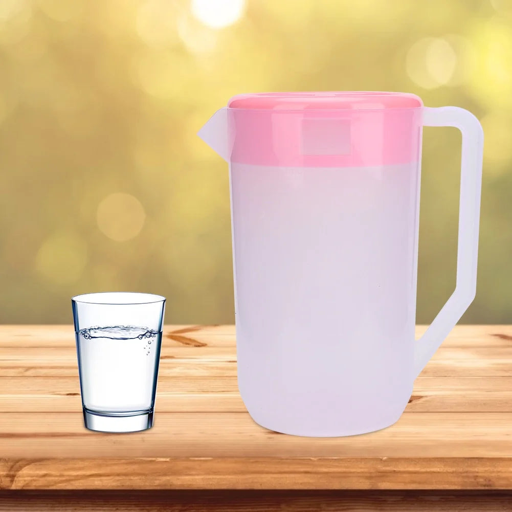 Pink 4000ml Plastic Cold Kettle Water Bottle E7003