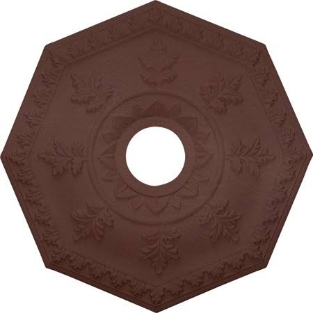 Nottingham Ceiling Medallion, Hand-Painted Firebrick Z859268