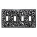 Antique Nickel Wall Plate K297