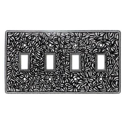 Antique Nickel Wall Plate K297