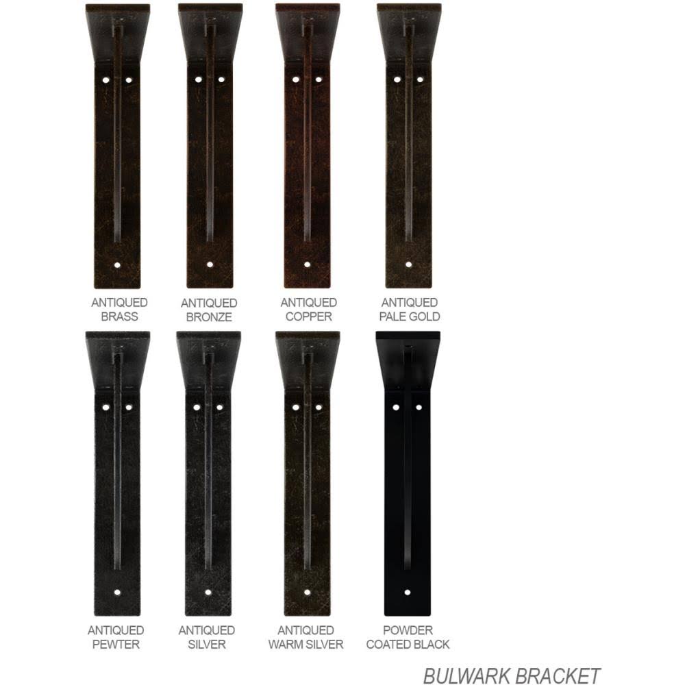 Antiqued Copper Steel Bracket E555