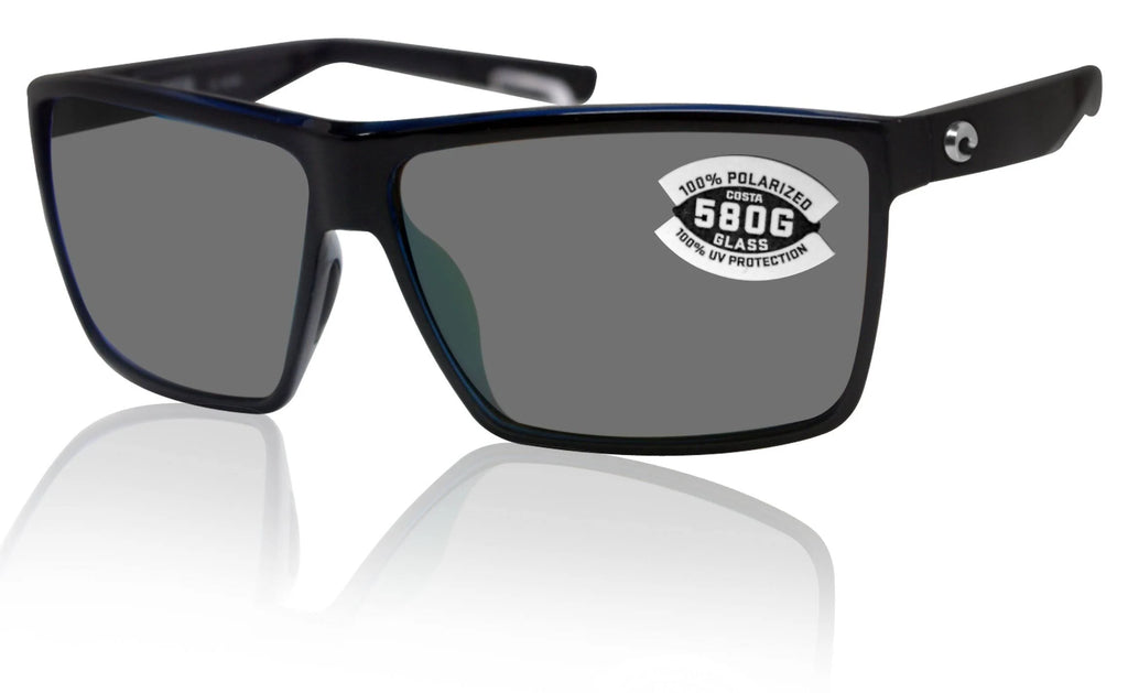 Shiny Black Gray 580G Sunglasses V3516