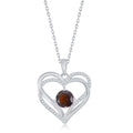 18” Simulated Diamond CZ Pendant Necklace Y571407