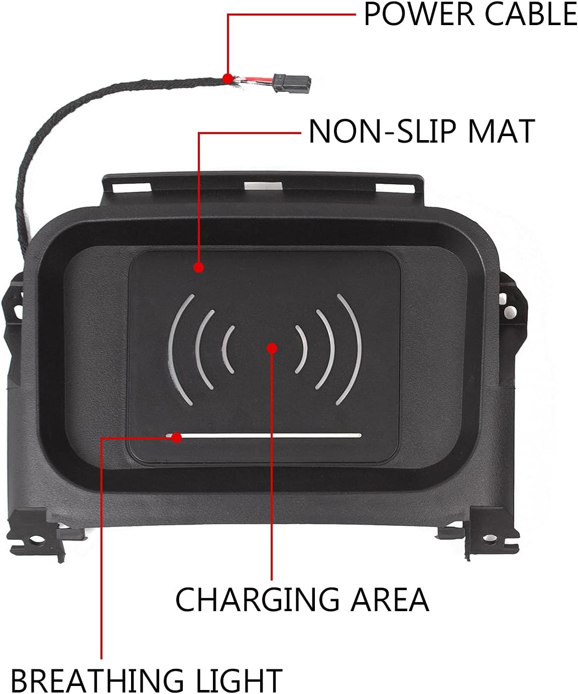 Wireless Charger Tray for Toyota Corolla Pack of 2 I836427