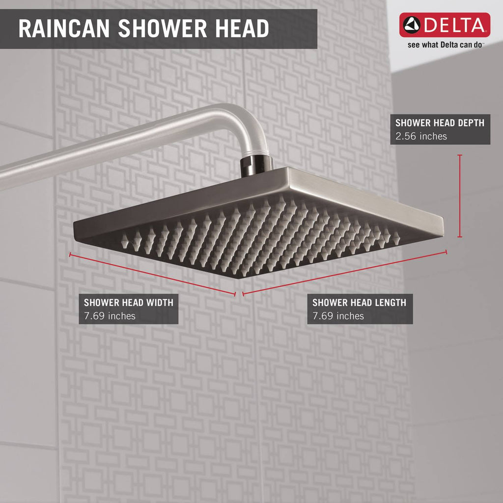 Stainless Raincan Shower Head A270
