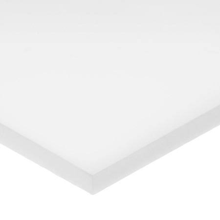 PTFE Plastic Sheet 3/8x22 Thick x 24x22 Wide x 24x22 Long M757