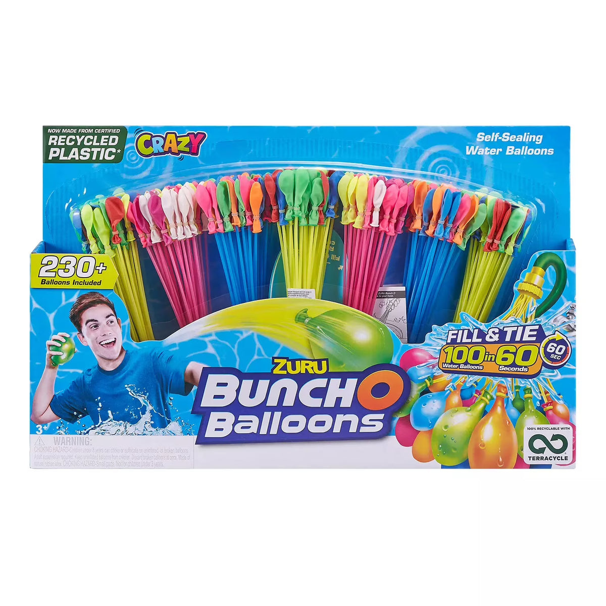 Crazy 7 Pack Balloons O939