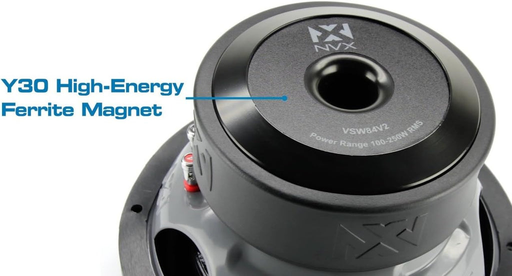 10 500 Watt RMS Dual 4-ohm Car Subwoofer N738