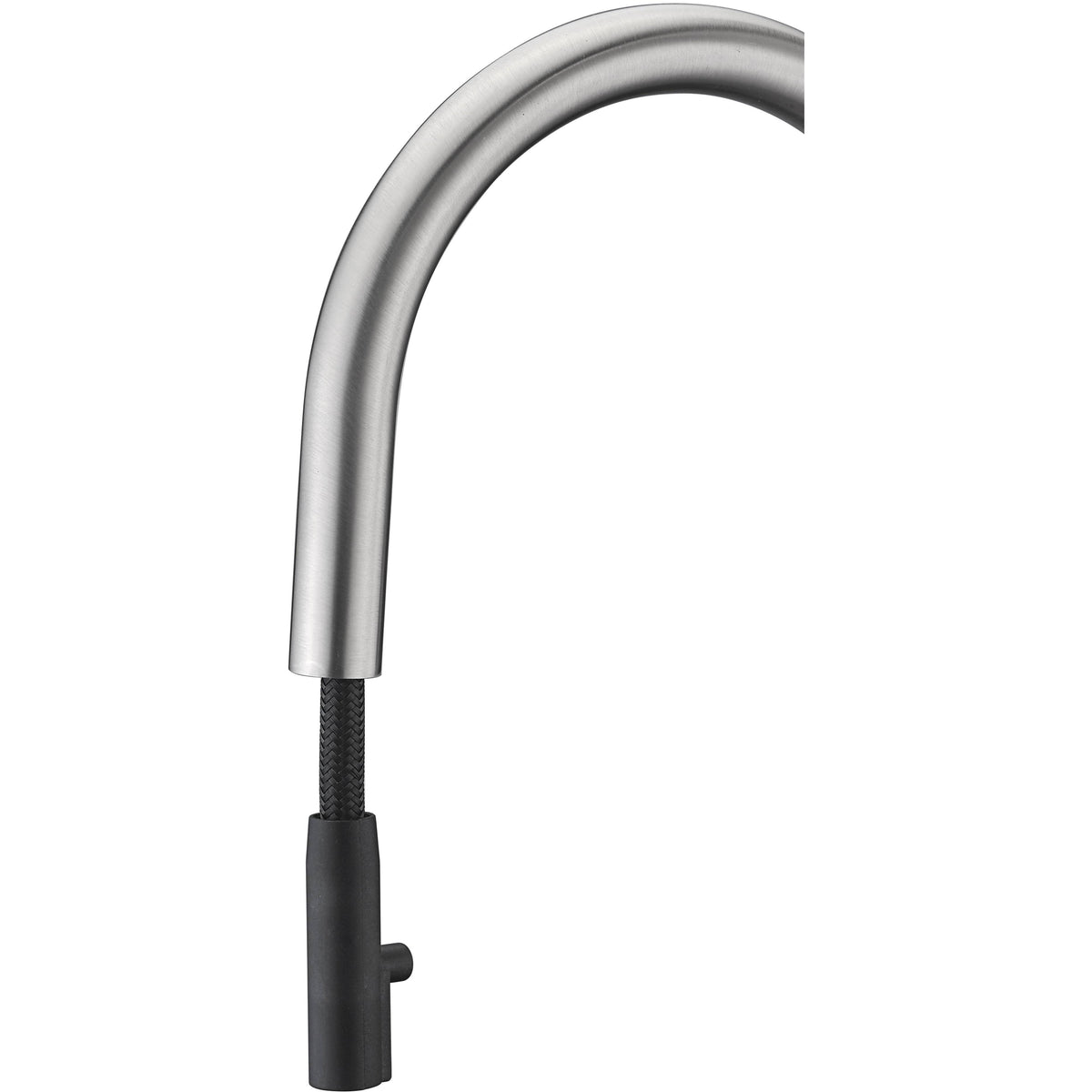 Brushed Nickel Single Handle Pull-Down Kitchen Faucet W975800
