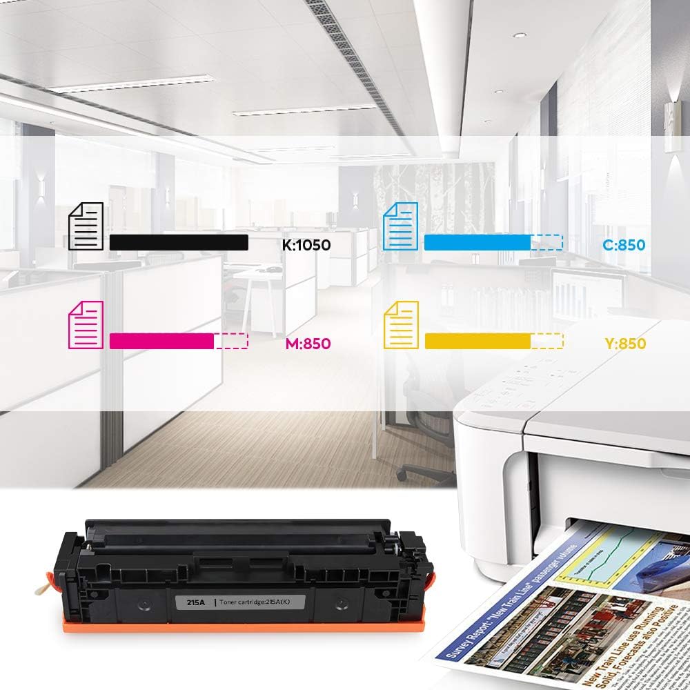 4-Packs Compatible 215A Toner Cartridges V126