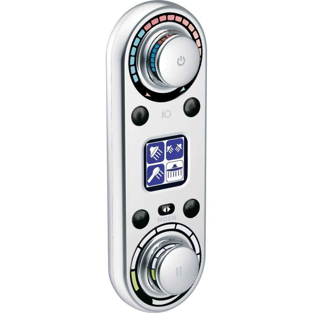 Chrome Vertical Spa Digital Control D45825