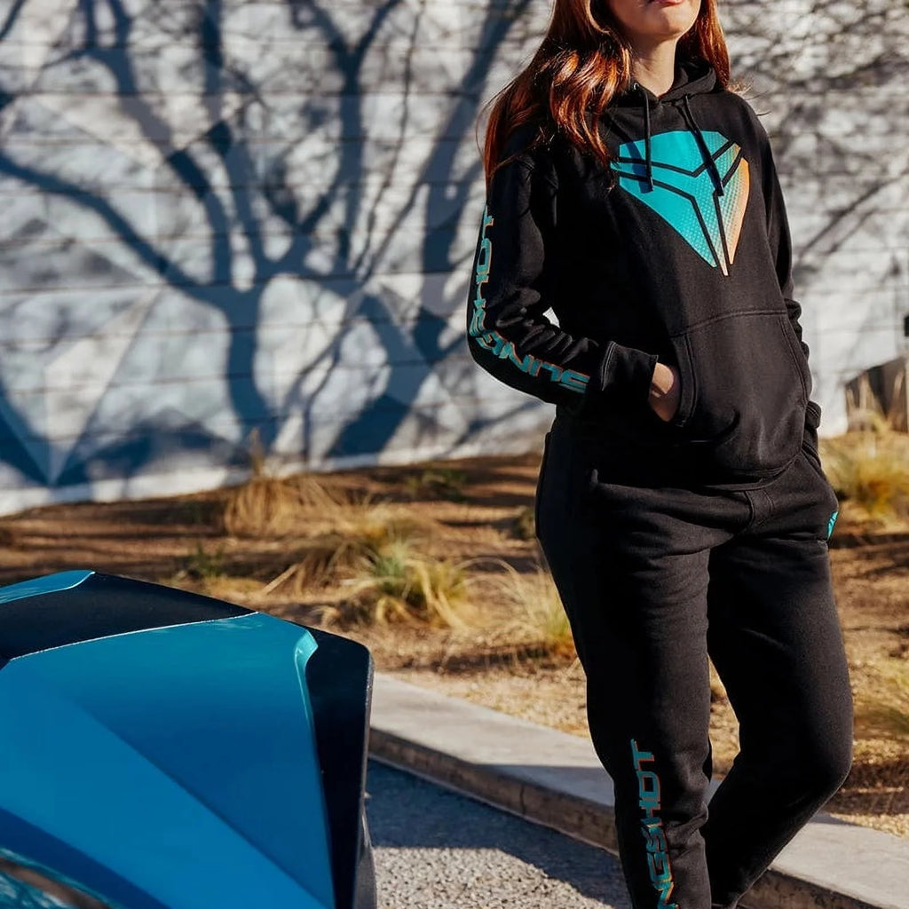 Black Unisex Hoodie Sweatshirt T12399