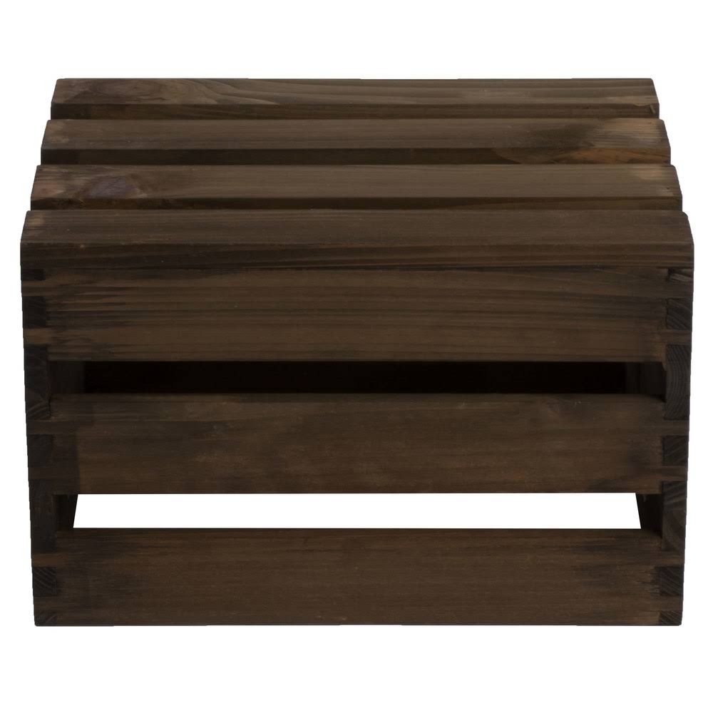 Vintage Wood Rectangular Crate K347029