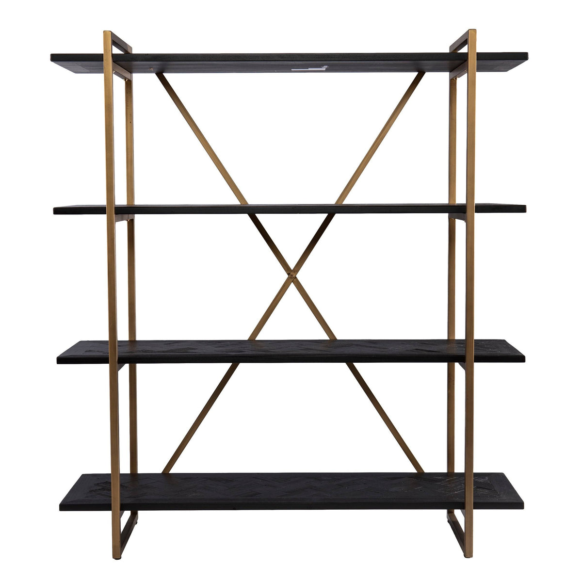 Black Wood Bookshelf N886