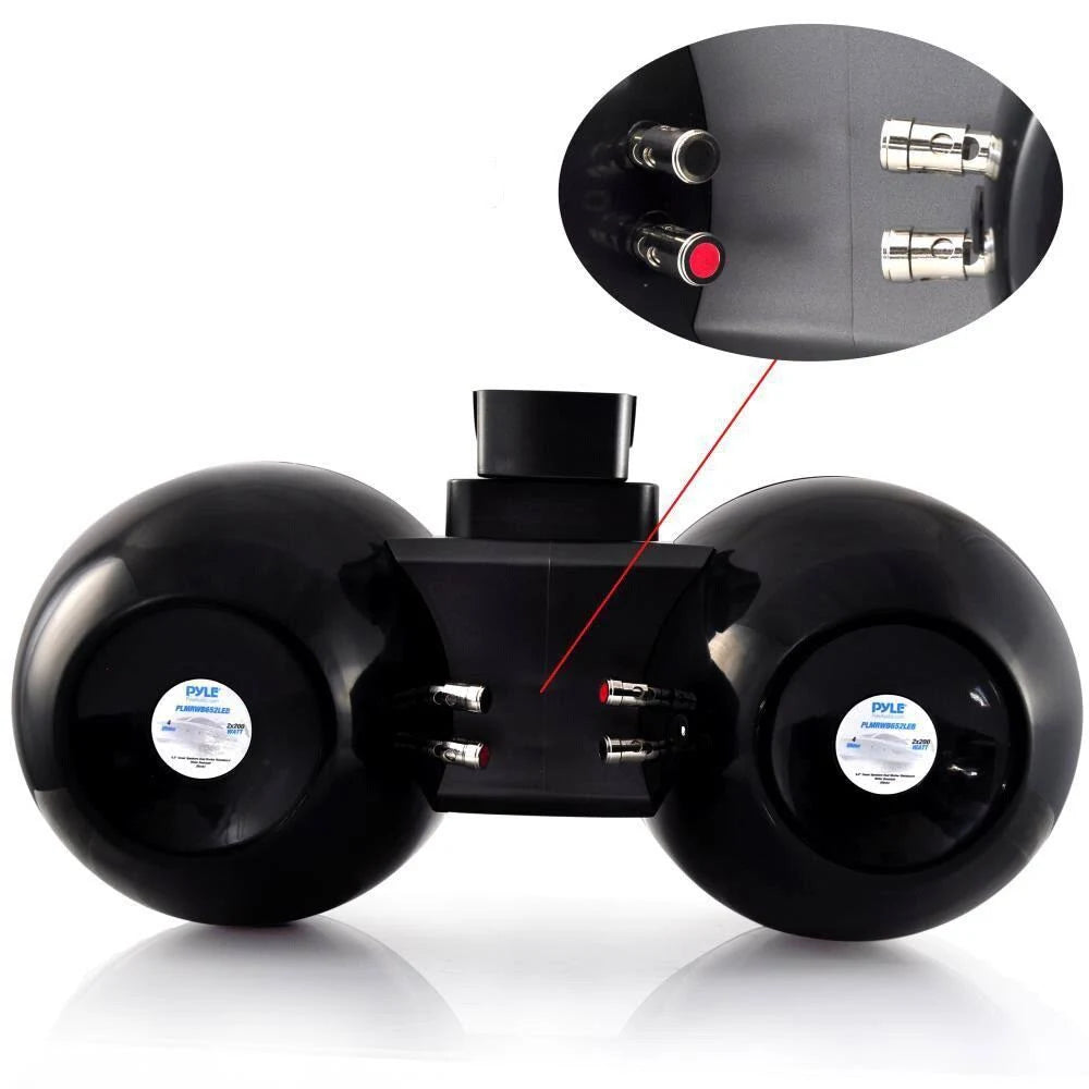 Dual Marine Tower Speakers Water Resistant Sound System P919