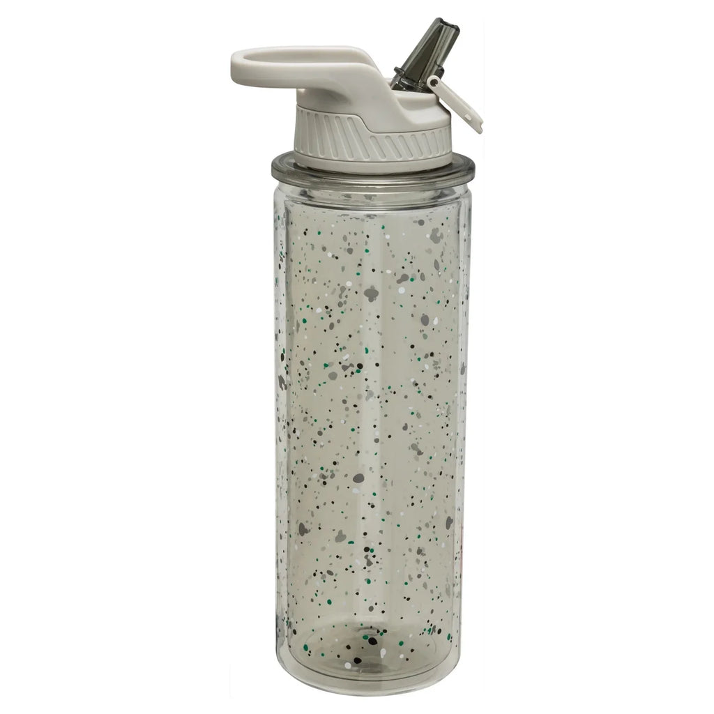 3-Pack 32 oz Double-Wall Insulation Water Bottle with Wide Mouth & Carry Loop L331689