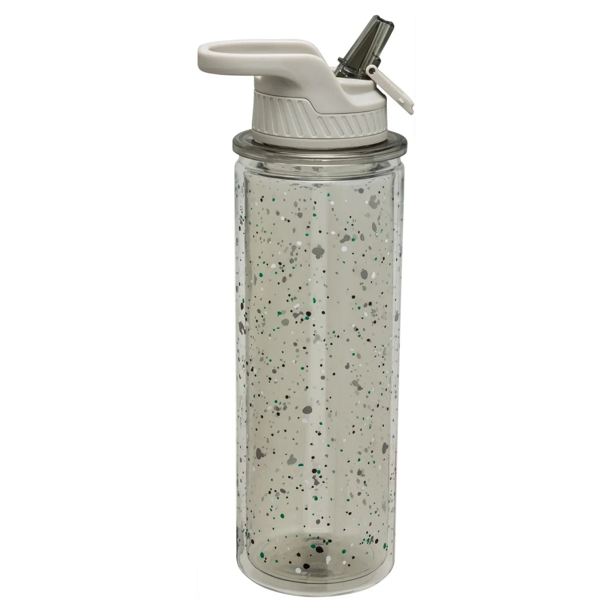 3-Pack 32 oz Double-Wall Insulation Water Bottle with Wide Mouth & Carry Loop L331689