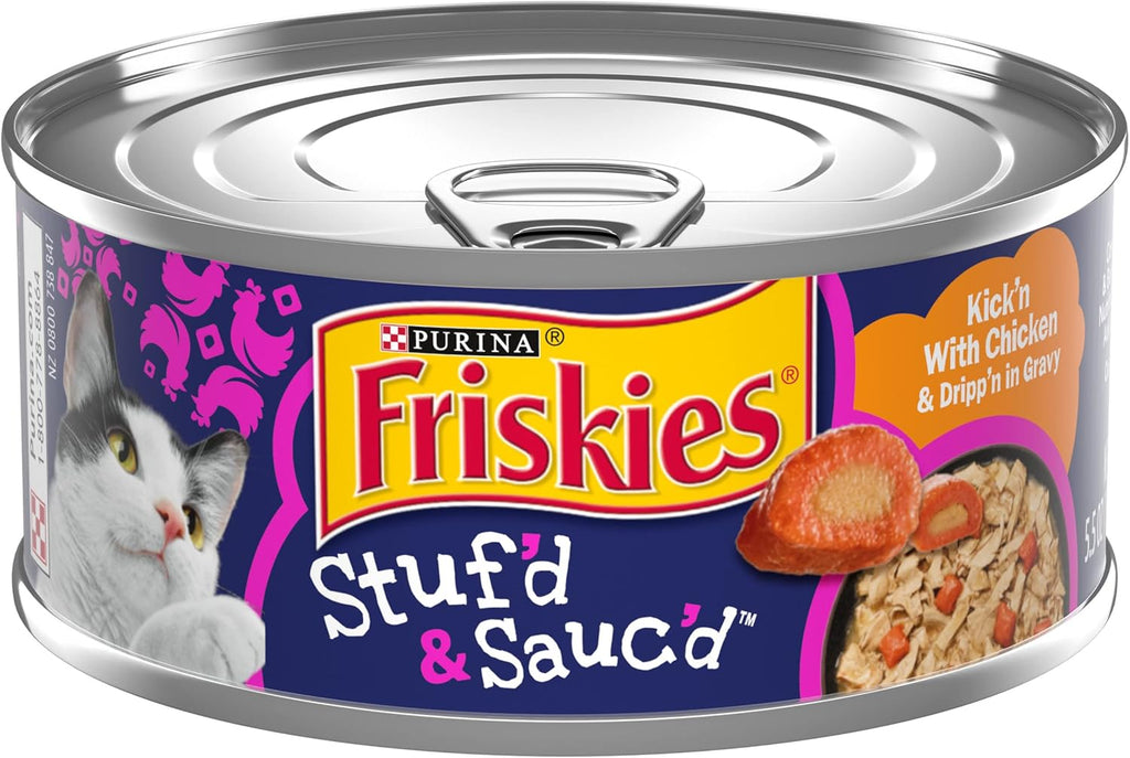 Wet Cat Food Variety Pack, 40 Cans, 5.5 oz. Z654