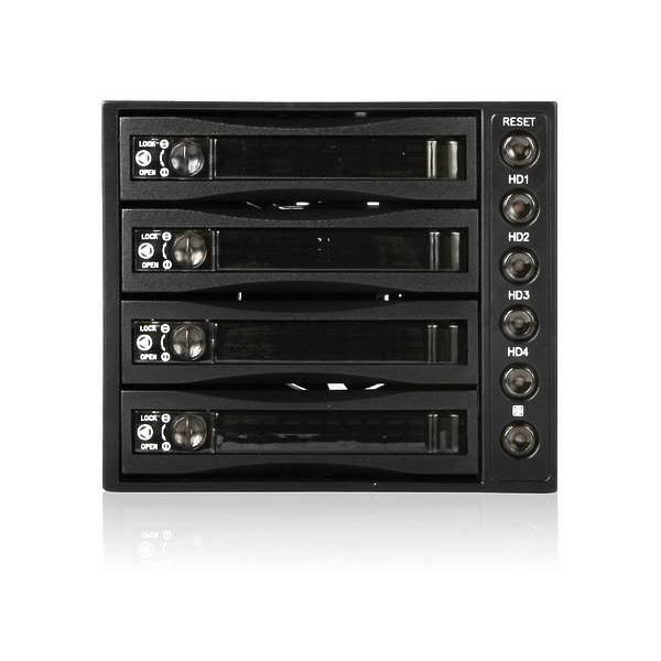 3x5.25x22 to 4x3.5x22 SAS/SATA Hot-Swap Cage V159216