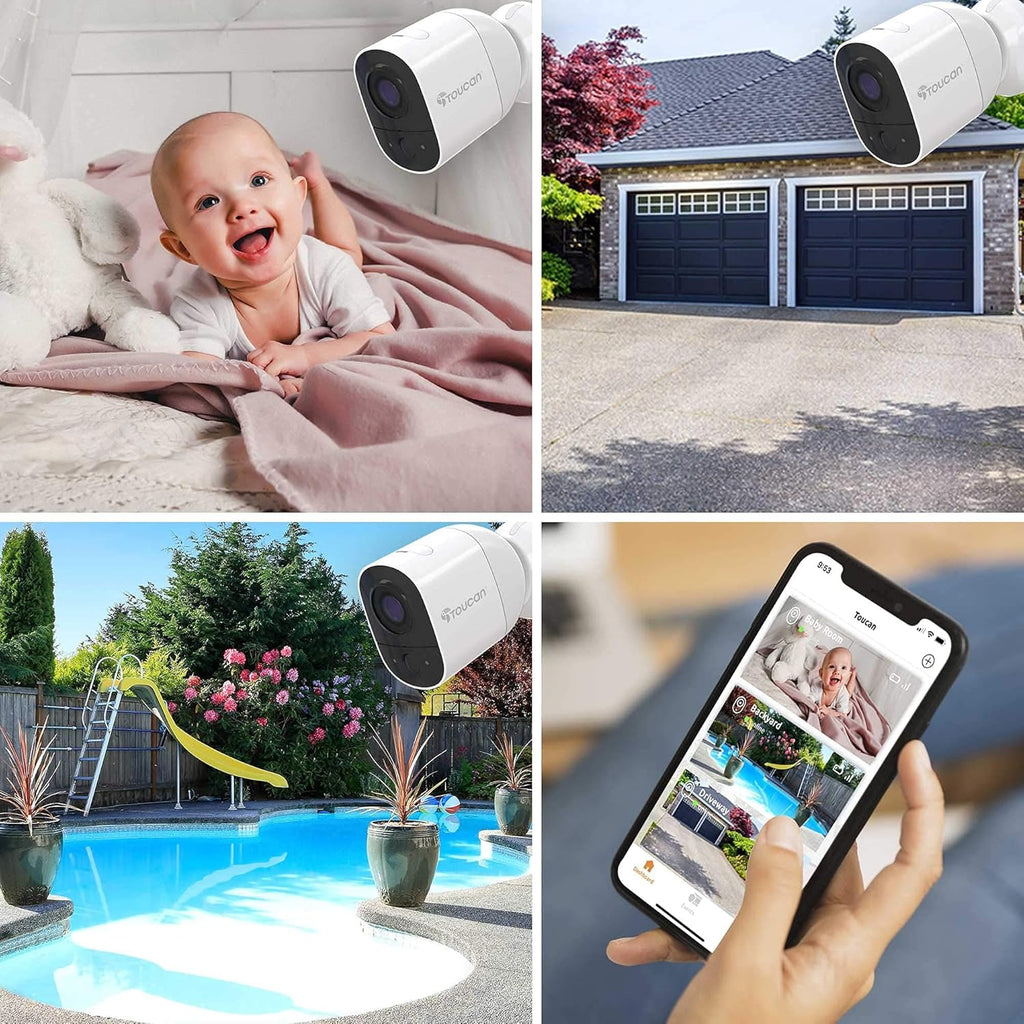 3 Pack 1080P Wireless Security Camera L761010