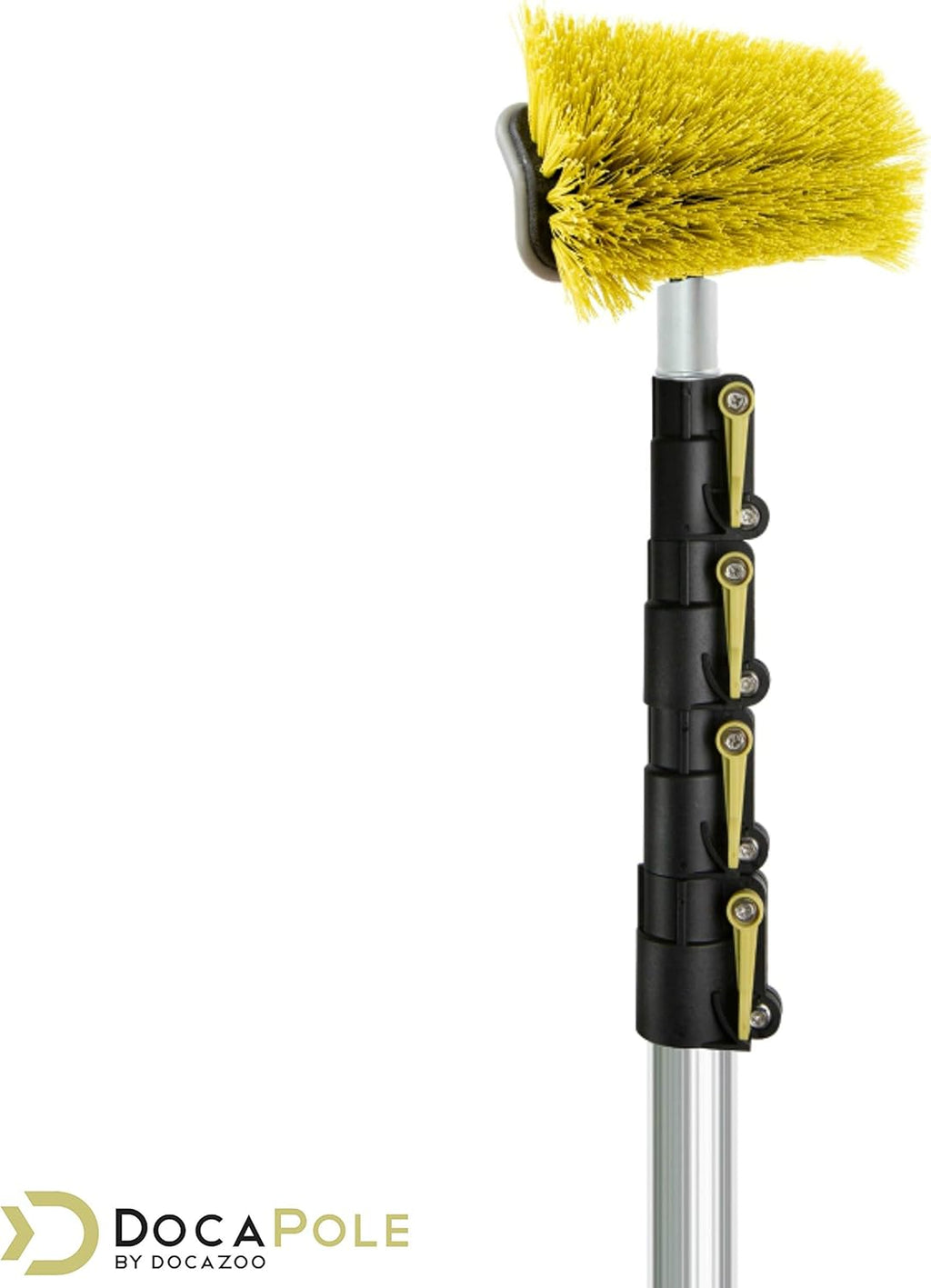 6-24 Foot Telescopic Cleaning Brush with Hard Bristle Brush, Pack of 2 D620200